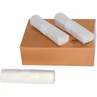 Knapzak Vuilniszakken Onbedrukt Zonder Lint | MDPE Transparant | 23 Micron | 400 L (84 stuks)
