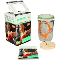 Le Parfait Fermentatie startersset "-Glas" 750 ml - weckpot - fermentatiepot