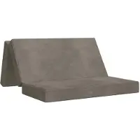 vidaXL Vouwbare Sofa Bed 200 x 67 x 45 cm Lichtgrijs