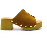 Vamos Daria Slippers | Maat 39 Dames Cognac