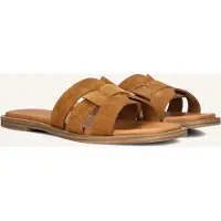 Notre-V Dames Slippers 22730 - Camel - Maat 38