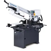 MetallKraft Metaalbandzaag -60/+45° zaagcapaciteit rond 255 mm 0,9 / 1,4 kW 400V 35/70 m/min hoogte zaagblad 27 mm BMBS260X280 H-DG