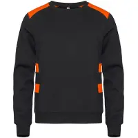 Clique Ambition Roundneck Signaaloranje maat XS heren