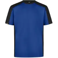 FHB Marc T-Shirt tweekleurig Korenblauw-Zwart maat 4XL heren