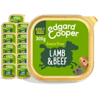Edgard & Cooper 18x Kuipje Vers Vlees Hondenvoer Lam - Rund 300 gr