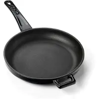 Lava Koekenpan - 20 cm - 0.77 liter - Gietijzer - Zwart