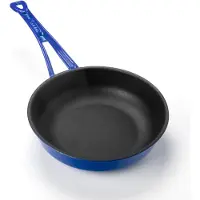 Lava Koekenpan - 24 cm - 1.5 liter - Gietijzer - Blauw