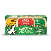 Lily's Kitchen 2x Hondenvoer Nat Klassiek Menu Selectiebox 6x150 Gr