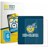 BROTECT - Screenprotector voor Motorola Razr Fold (Inner display) - Folie Beschermfolie transparant 6 Stuks