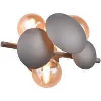 Trio Select Wand Bubble antraciet - goud - amber