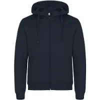 Clique Miami Hoody Fz Dark Navy maat XXL uniseks