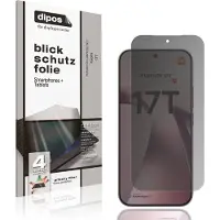 Dipos – Matte Privacy Screenprotector geschikt voor Xiaomi 17T | Anti-Spy Beschermfolie