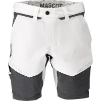 Mascot Customized stretch korte werkbroek 22149 50 / Wit-Grijs