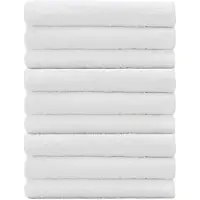 Cinderella Weekend Handdoek - 60 x 110 cm - 550 g/m² - Hotelkwaliteit - Set van 9 - Wit