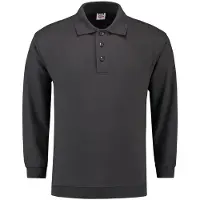 Tricorp 301005 Polosweater Boord Donkergrijs maat 4XL 3671