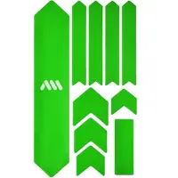 All Mountain Style Honey Comb XL Frame Protector Kit 10 stuks - Groen Wit
