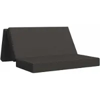 vidaXL Vouwbare Sofa Bed 140 x 67 x 45 cm Donkergrijs