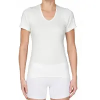 Beeren Dames Thermo Shirt korte mouw - Wit - maat XL