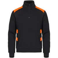 Clique Ambition Half Zip Signaaloranje maat 4XL 3671