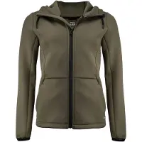 Cutter & Buck Pemberton Hood Fz Dames Ivy Groen maat L dames