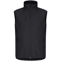 Clique Softshell bodywarmer Classic 3XL / Zwart
