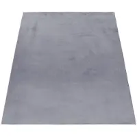Muratap Pouffy fluffy hoogpolig vloerkleed uni kleur - woonkamer tapijt -