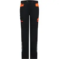 Dassy dames werkbroek Hong Kong stretch 48 / Zwart-Oranje
