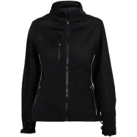 Hydrowear Riga Damessoftshell Zwart maat XS dames