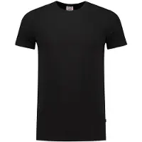Tricorp 101013 T-Shirt Elastaan Slim Fit Zwart maat 3XL heren