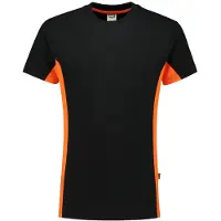 Tricorp 102004 T-Shirt Bicolor Zwart/Oranje maat 3XL heren