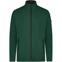 FHB Kuno Fleecejack Powerstretch Groen maat 3XL heren