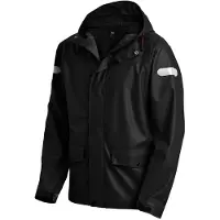 FHB Rainer Regenjack PU-Stretch Zwart maat XL heren