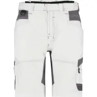 Dassy Korte schildersbroek dames Axis 40 / Wit