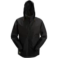 Snickers 1304 Waterdicht Shell Jack Zwart maat XXL heren