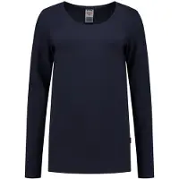 Tricorp 101010 T-Shirt Lange Mouw Dames Marineblauw maat 3XL dames