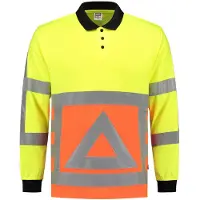 Tricorp 203002 Poloshirt Verkeersregelaar Uv-bescherming | Maat: XS