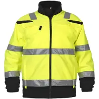 Hydrowear Torgau Fleecejack Geel/zwart | Maat: XXL