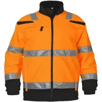 Hydrowear Torgau Fleecejack Oranje/zwart | Maat: 3XL