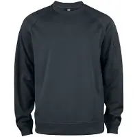 Clique Basic Active Roundneck Zwart maat 4XL 3671