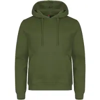 Clique Miami Hoody Legergroen maat XS uniseks