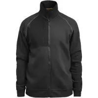 Jobman 5141 Sweatshirt Full-Zip Zwart - Maat XXL