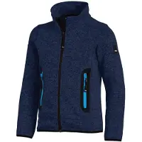 FHB Mats Gebreid Fleece Kinderjack | Maat: 98-104 (3-4 jaar) - XS