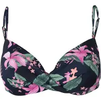 Brunotti voorgevormde beugel bikinitop Stefana donkerblauw/roze female | Maat: D 38