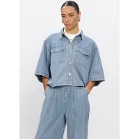 Grace & Mila Dames Jassen Ss2617014 - Lichtblauw - Maat M