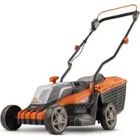 Powerplus Dual Power accu grasmaaier POWDPG75561 - 20 V, 340 mm Ø grasmachine, zonder accu en lader, met grasopvangsysteem en achteruitworp