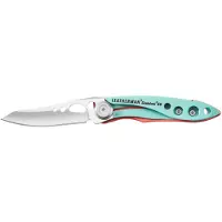 Leatherman Skeletool KB - Lichtgewicht, robuust multifunctioneel zakmes met flesopener, roestvrij staal, NIGHTSHADE