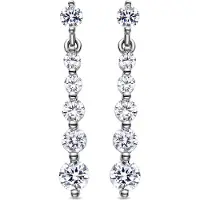 Luxenter Oorbellen 'Furhia' zilver