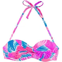 Sunseeker Bikinitop blauw / pink / rosa / donkerroze