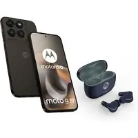 Motorola Pack Smartphone Moto G77 6.78" 5G Dubbel SIM 256 Go Zwart + Oortjes Buds 2 Plus Zwart