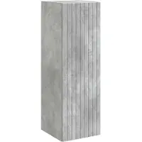 vidaXL Wandgemonteerde Badkamerkast Betongrijs 33 x 34,5 x 60 cm